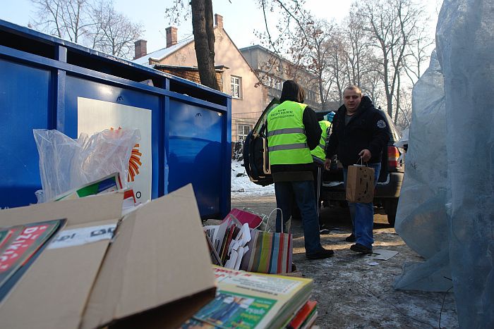 Akcja "Makulatura na misje" w Gliwicach