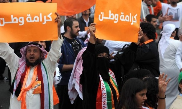 Kuwejt: Pokojowy protest