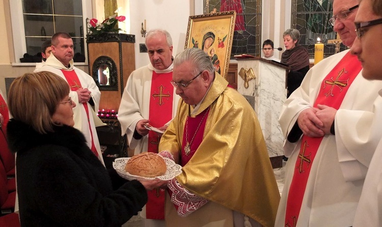 Peregrynacja obrazu Jezusa Miłosiernego w parafii pw. św. Maksymiliana Marii Kolbe w Głogowie