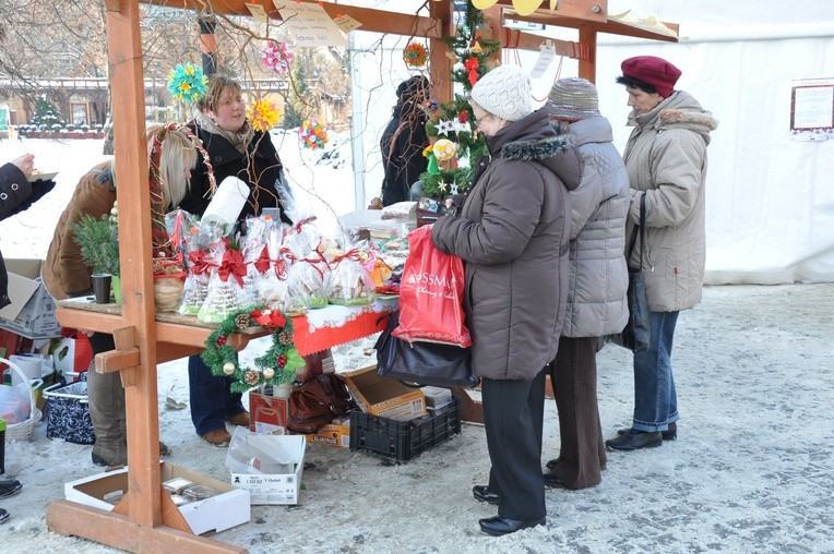 Na świątecznym jarmarku