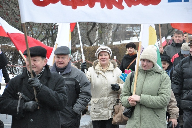 Marsz w obronie wolności mediów