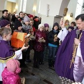 Poświęcenie szopek w Starym Kisielinie w IV Niedzielę Adwentu