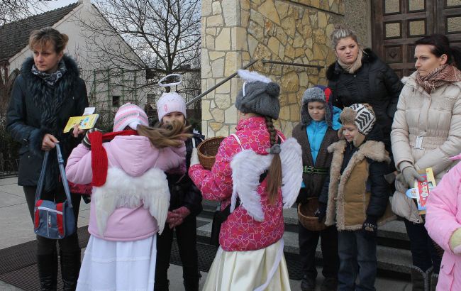 Kolędnicy misyjni w Górkach Śląskich