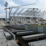 Trwa budowa stadionu Górnika Zabrze