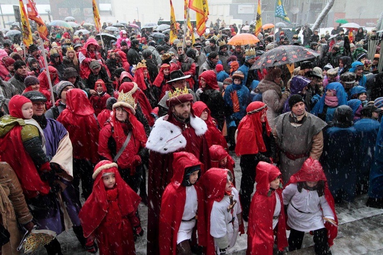 Husaria w Katowicach, czyli orszak po śląsku