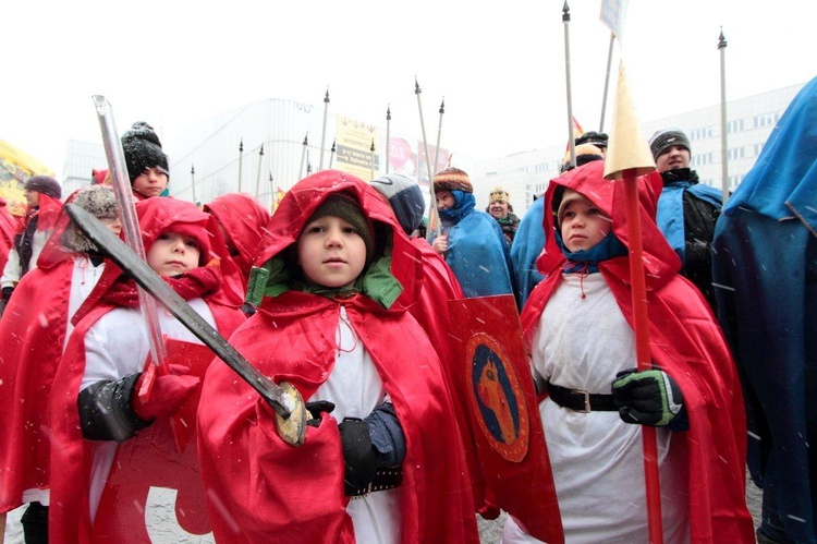 Husaria w Katowicach, czyli orszak po śląsku