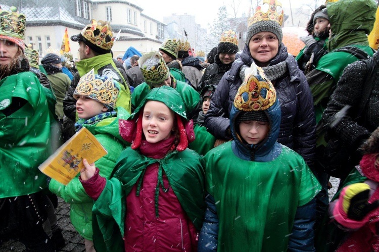 Husaria w Katowicach, czyli orszak po śląsku