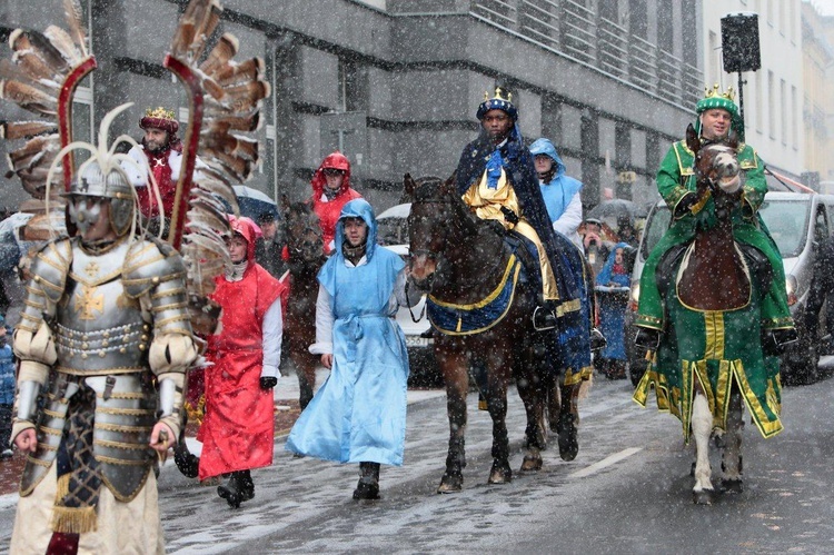 Husaria w Katowicach, czyli orszak po śląsku