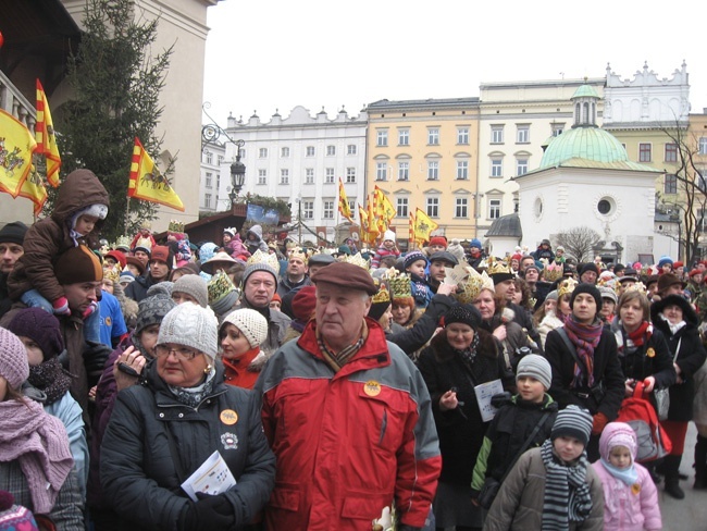 Orszak Trzech Króli w Krakowie 2013 r.