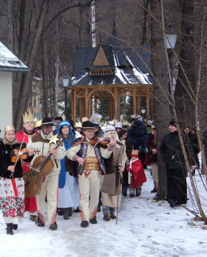 Orszak Trzech Króli w Szczawnicy 