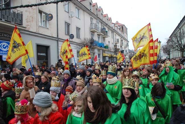 Orszak Trzech Króli w Płocku cz. II