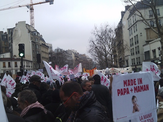 Paryż w obronie rodziny 