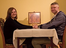 Kamila oraz Mariusz Górscy-Kłodzińscy, liderzy Spotkań Małżeńskich w Olsztynie, sami również prawdziwie spotkali się na rekolekcjach