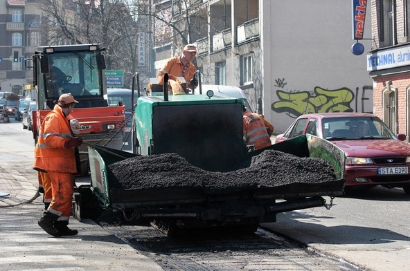 Fałszowany asfalt