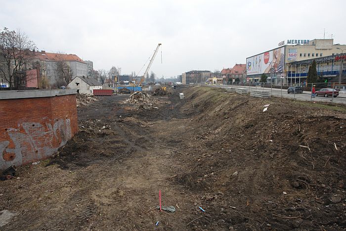 W Gliwicach wielkie burzenie pod budowę DTŚ-ki