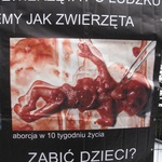 Wystawa antyaborcyjna "Wybierz życie" w Krakowie