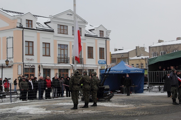 Powitanie żołnierzy w Sochaczewie