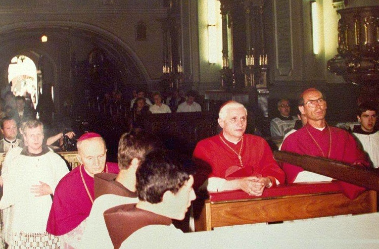 Kardynał Joseph Ratzinger w diecezji opolskiej