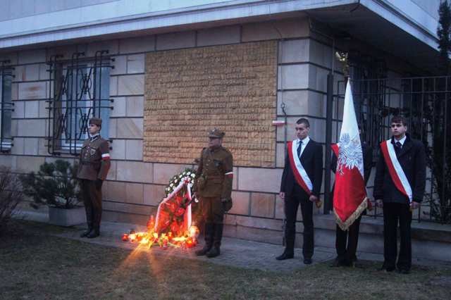 W obchodach Dnia Żołnierzy Wyklętych wzięli udział studenci