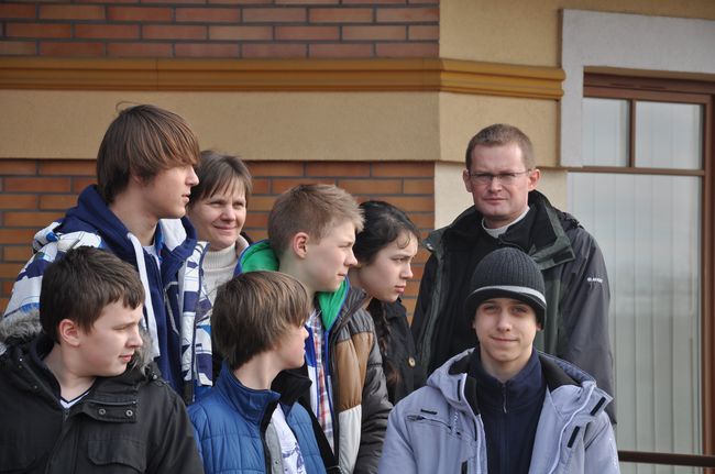 Rekolekcje usteckiego gimnazjum w Koszalinie