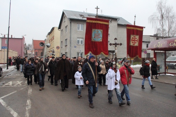 Droga krzyżowa na Kalwarii