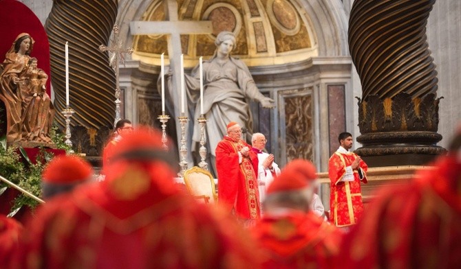 Kardynałowie modlili się o papieża