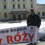 Manifestowali w obronie rodziny