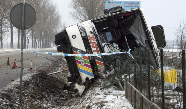 Tragiczny wypadek kibiców Lechii Gdańsk