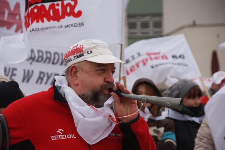 Strajk generalny i protesty na Śląsku – Rybnik