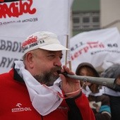 Antyrządowy protest w Rybniku