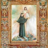 Kanonizacyjny obraz św. Faustyny Kowalskiej na fasadzie bazyliki św. Piotra w Watykanie. Apostołka Miłosierdzia Bożego została ogłoszona świętą 30 kwietnia 2000 r. Jej beatyfikacja odbyła się 18 kwietnia 1993 r.