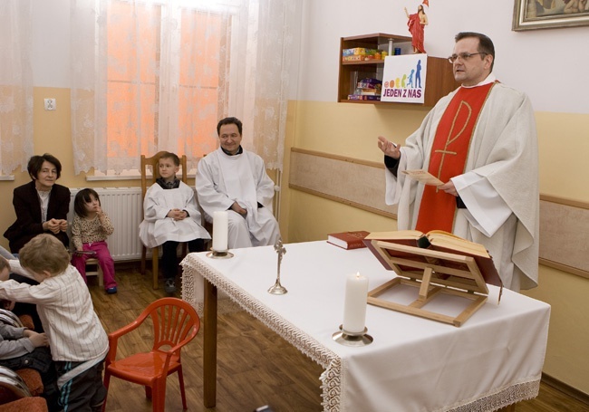 Świętowanie w Domu Samotnej Matki