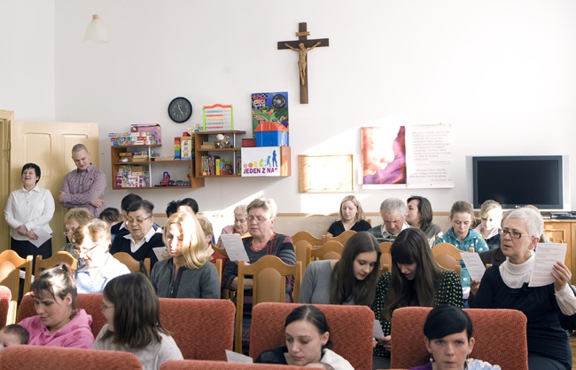 Świętowanie w Domu Samotnej Matki