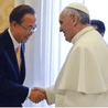Papież przyjął szefa ONZ