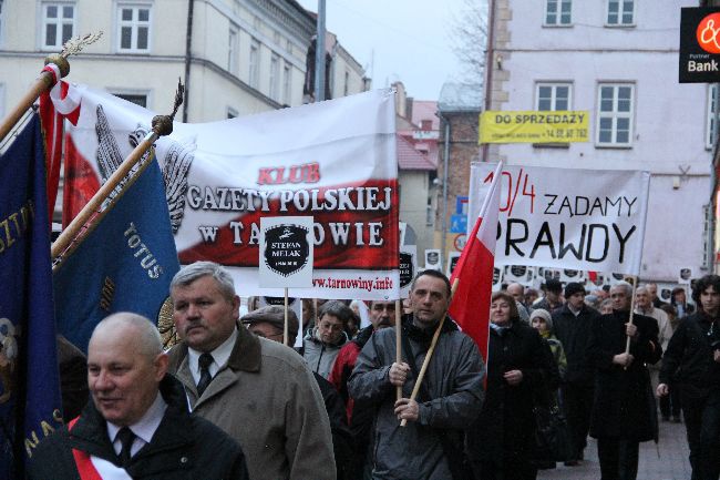 Marsz Pamięci w Tarnowie 