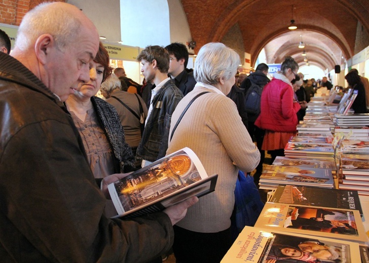 Katolicka książka na Zamku Królewskim