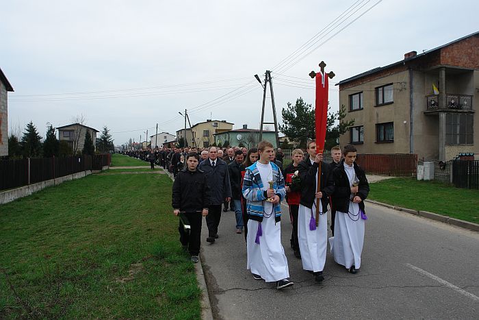 Pogrzeb ks. Damiana Kominka