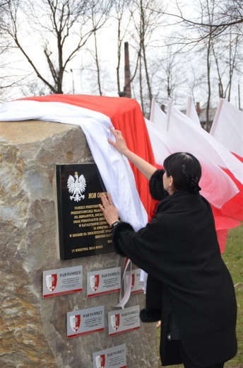 Odsłonięcie pomnika w Mszanie Dolnej