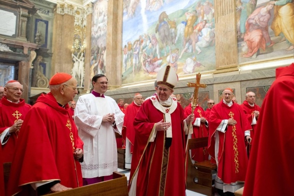 Franciszek: Kościół to dzieje miłości, a nie organizacja biurokratyczna