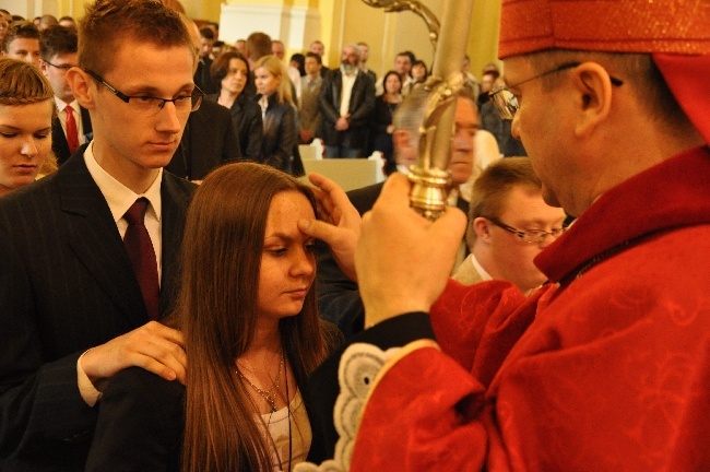 Bierzmowanie w Głogowie