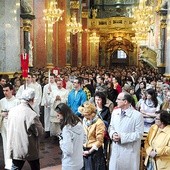  Eucharystia sprawowana była w bazylice jasnogórskiej