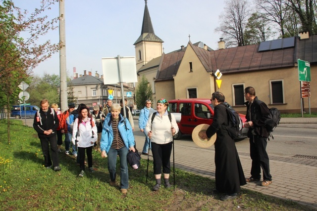 Idą z Cieszyna do Łagiewnik