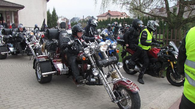 Zlot motocyklowy w Przasnyszu