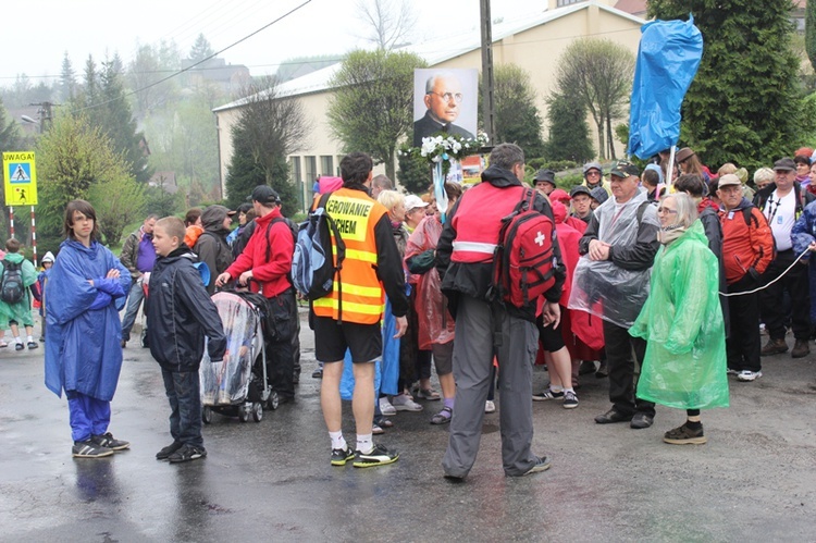 Deszczowa trasa drugiego dnia