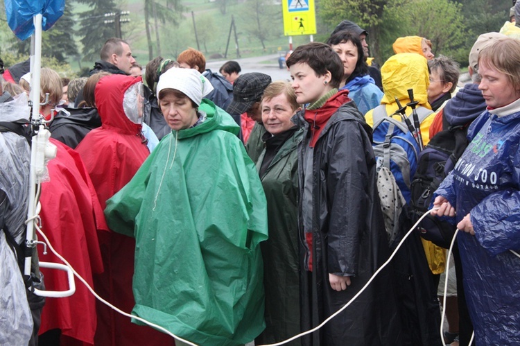 Deszczowa trasa drugiego dnia