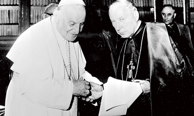 8.10.1962 r. Kard. Stefan Wyszyński na audiencji u papieża Jana XXIII