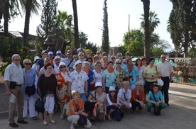 Pielgrzymi z Przasnysza w Kafarnaum