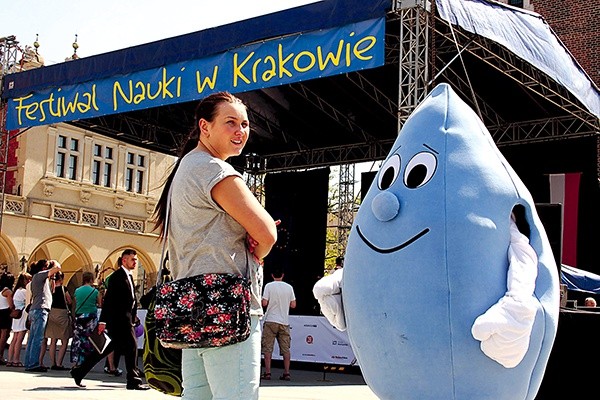 Niemal wszystko, co w tym roku działo się w Krakowie podczas Festiwalu Nauki, było w jakiś sposób powiązane z wodą 