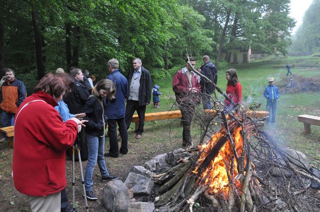 Pielgrzymka Rycerzy Kolumba na Górę Chełmską