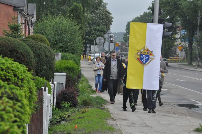 Pielgrzymka Rycerzy Kolumba na Górę Chełmską